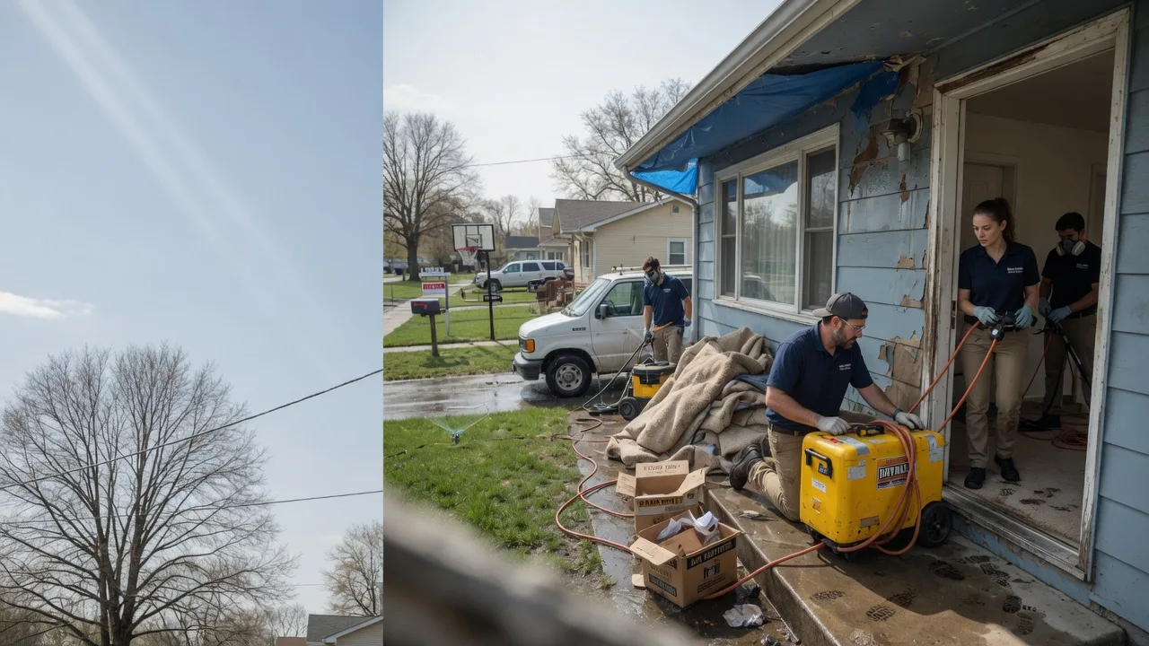 Basement Flood Cleanup in Freeport, OH near me